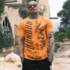 Pánské triko Yakuza Swear Regular 26001 orange (Velikost M)