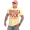 Pánské triko Yakuza Eagle Regular 26007 pale banana