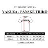 Pánské triko Yakuza Deep Down Allover Regular 26010 black (Velikost M)