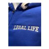Pánská zateplená mikina Legal Life University Royal Blue (Velikost S)