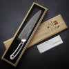 48109 novinka maly nuz gyuto chef 205 mm dellinger brillance white aluminium damascus eshop darkove baleni