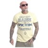 Pánské triko Yakuza No Victim 23028 pale banana (Velikost XL)
