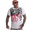 Pánské triko Yakuza Horned FU Regular 25030 white (Velikost XL)