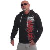 Pánská mikina s vadou Yakuza Horned FU Hoodie 25006 black (Velikost M)