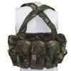 Vesta britská CHEST RIG WEBBING DPM 5 sumek použitá