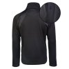 Mikina outdoorová STRUCTURE-FLEECE ČERNÁ (velikost 3XL)