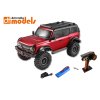 rc crawler df 4s varant 1 10 rtr cervena metaliza led navijak dvourychlostni prevodovka