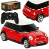 rastar rc auto mini cooper s 1 24 cerveny