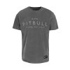 PitBull West Coast - pánské triko MT FUJI washed šedé (Velikost M)