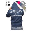 59936 panska mikina legal life break the rules se zipem bez zipu cerna se zipem velikosti 3xl