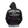 59936 1 panska mikina legal life break the rules se zipem bez zipu cerna se zipem velikosti 3xl