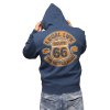 59963 4 panska mikina legal life route 66 se zipem bez zipu cerna se zipem velikosti 3xl