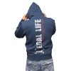 59969 3 panska mikina legal life original streetwear se zipem bez zipu cerna se zipem velikosti 3xl