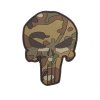 Nášivka PUNISHER velcro 3D plastová MULTICAMO