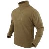 Mikina CONDOR 1/4 ZIP FLEECE COYOTE BROWN (velikost L)