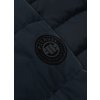 PitBull West Coast - pánská zimní bunda DILLON tmavě modrá (Velikost M)