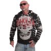 Pánská mikina Yakuza Jailbreak Allover Acid Hoodie 25005 black (Velikost XL)