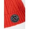 PitBull West Coast - dámská zimní pletená čepice SNOW CREW oranžová (Velikost one size)