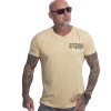 Pánské triko Yakuza Blacks Regular Basic 27043 beige (Velikost L)