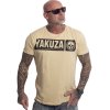 Pánské triko Yakuza Bleak Regular Basic 25046 beige (Velikost M)