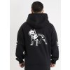 Pánská Mikina s kapucí a zipem Amstaff Logo 2.0 black (Velikost M)