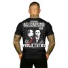 Pánské triko LEGAL LIFE AL Capone černá (Velikost M)