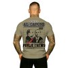 Pánské triko LEGAL LIFE AL Capone khaki (Velikost M)