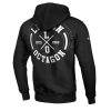 Pánská mikina s kapucí Octagon LO black s kapucí (Velikost M)