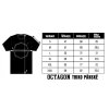 Pánské triko Octagon Square black (Velikost M)