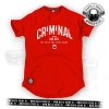 Pánské triko Mafia & Crime CRIMINAL rot (Velikost M)