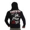 Pánská mikina s kapucí Yakuza Face your future 90032 black (Velikost 4XL)