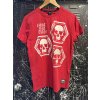 Pánské triko Yakuza Skull colection 12022 ribbon red (Velikost M)