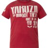 Pánské triko Yakuza TSB 18036 red (Velikost S)
