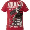 Pánské triko Yakuza TSB 18036 red (Velikost S)