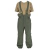 Kalhoty s laclem zateplené francouzské ZELENÉ (velikost 80L)