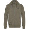 Mikina klokanka na zip WX URBAN zelené logo ZELENÁ (velikost 3XL)