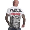 Pánské triko Yakuza Checkmate Regular 27006 white (Velikost L)