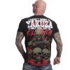 Pánské triko Yakuza Hurt Regular 27015 black (Velikost L)