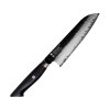 54674 nuz santoku bg42 3 layers ebony wood 180 mm 1
