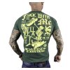 Pánské triko Yakuza TSB-9003 dark green (Velikost M)