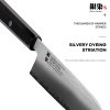 54689 5 nuz santoku hap40 3 layers ebony wood 180 mm 4