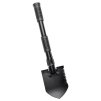 Lopatka MINI skládací s kopáčkem v pouzdru ČERNÁ