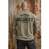 Pánské triko LEGAL LIFE SECURITY khaki (Velikost M)