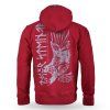 Pánská mikina se zipem Thor Steinar Heddal red (Velikost M)