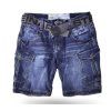 Thor Steinar Kraťasy Stahlheim denim dark (Velikost L)