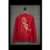 Pánské triko Yakuza s dlouhým rukávem LSB 338 tango red (Velikost M)