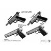 denix Automatic 45 pistol M1911A1 USA 1911 WWI II (9)