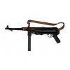 Samopal MP 40 s páskem  + Přívěsek na klíče DENIX