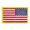 Nášivka US vlajka barevná reverzní 5 x 7,5 cm