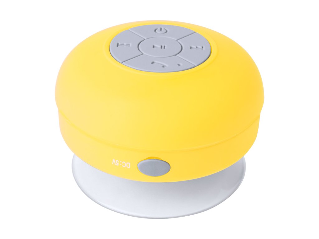 Rariax, vodotěsný bluetooth reproduktor | žlutá